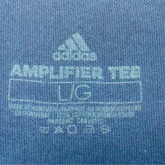 Cristiano Ronaldo 7 Manchester United Adidas boys L blue short sleeve tshirt - Picture 6 of 10